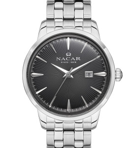 NACAR ÇELİK METAL ERKEK KOL SAATİ NC21-296986-AGSM