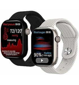 Watch 8 HK9 PRO 45 mm - Çift Kordon - Amoled Ekran - Çift Çekirdek İşlemci