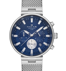 NACAR ÇELİK HASIR ERKEK KOL SAATİ NC34-290505-ALM