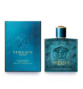 Versace Eros Eau de Toilette Perfume for Men , 3.4 Fl Oz, 3.4 Fl Oz Orjinal Erkek Parfüm